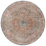 Safavieh Silverado 106 Rug, SVD106 - Blue / Rust