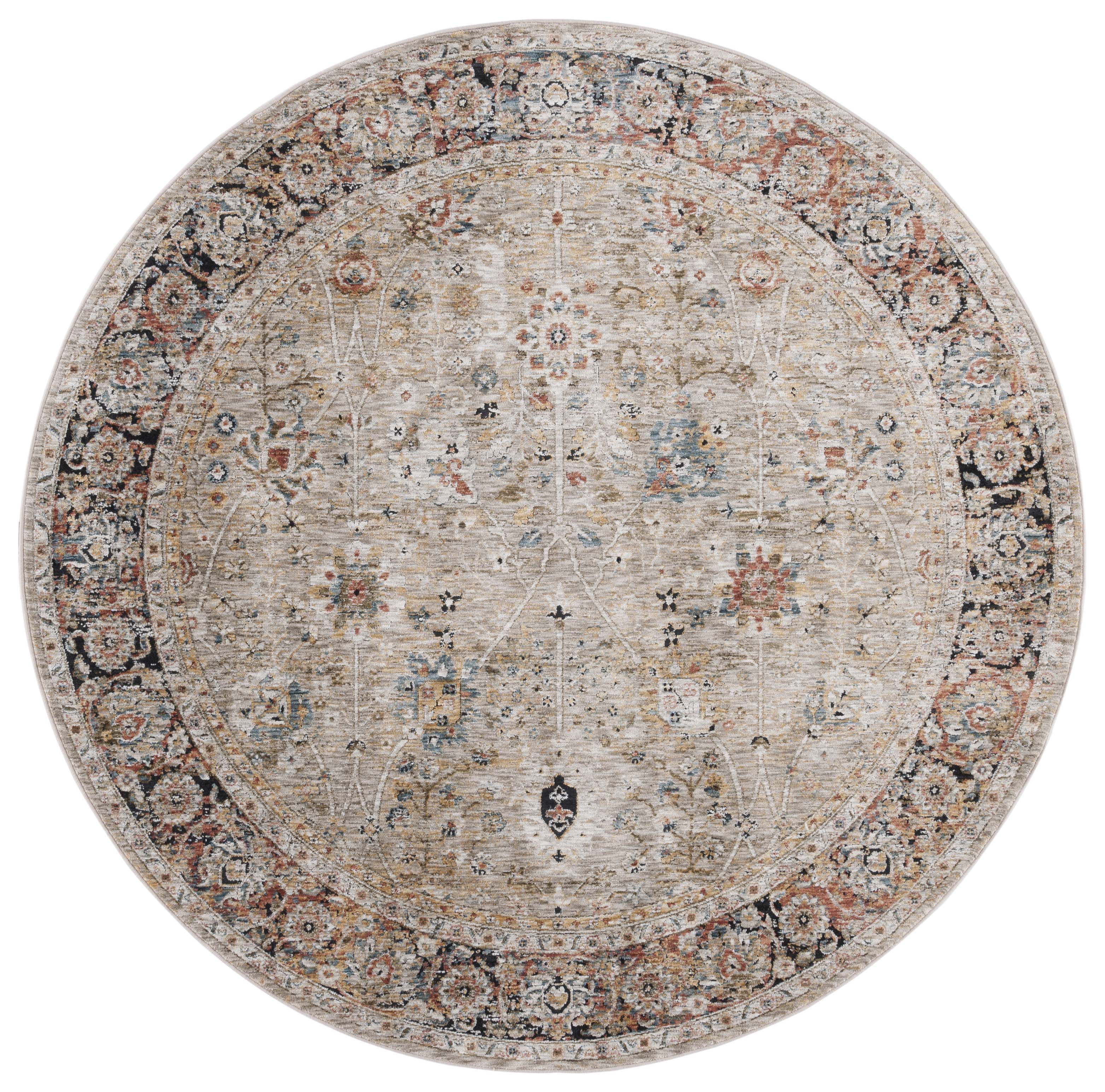 Safavieh Silverado 112 Rug, SVD112 - Beige / Rust