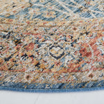 Safavieh Silverado 112 Rug, SVD112 - Blue / Rust