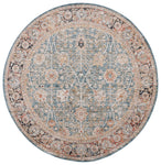 Safavieh Silverado 112 Rug, SVD112 - Blue / Rust