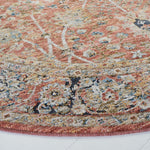 Safavieh Silverado 112 Rug, SVD112 - Rust / Blue