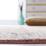 Safavieh Silverado 112 Rug, SVD112 - Rust / Blue