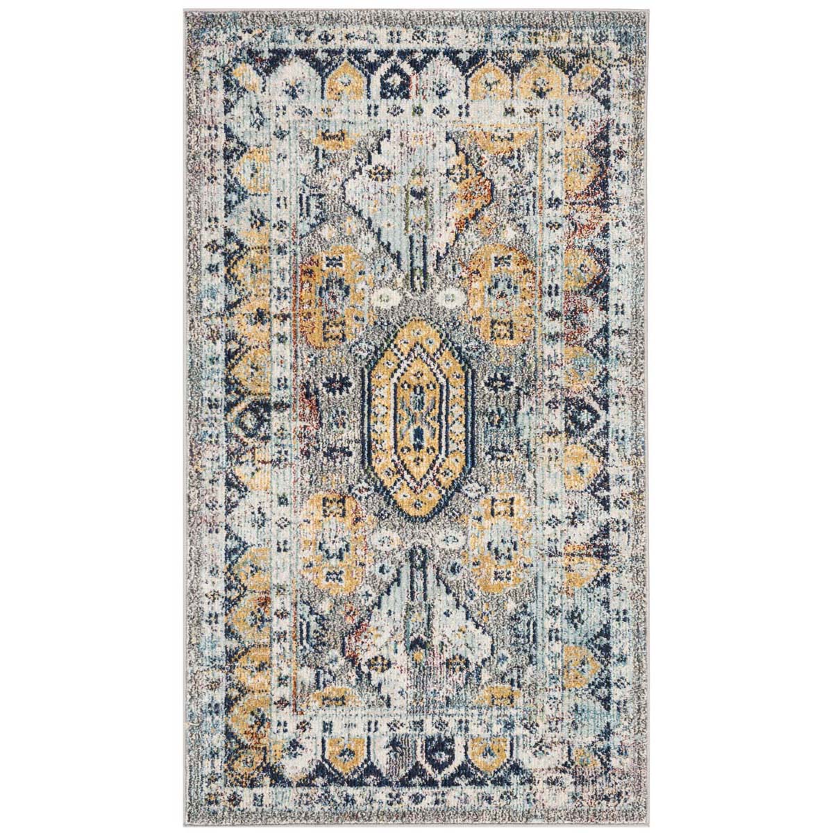 Safavieh Savannah 647 Rug, SVH647 - Grey / Navy