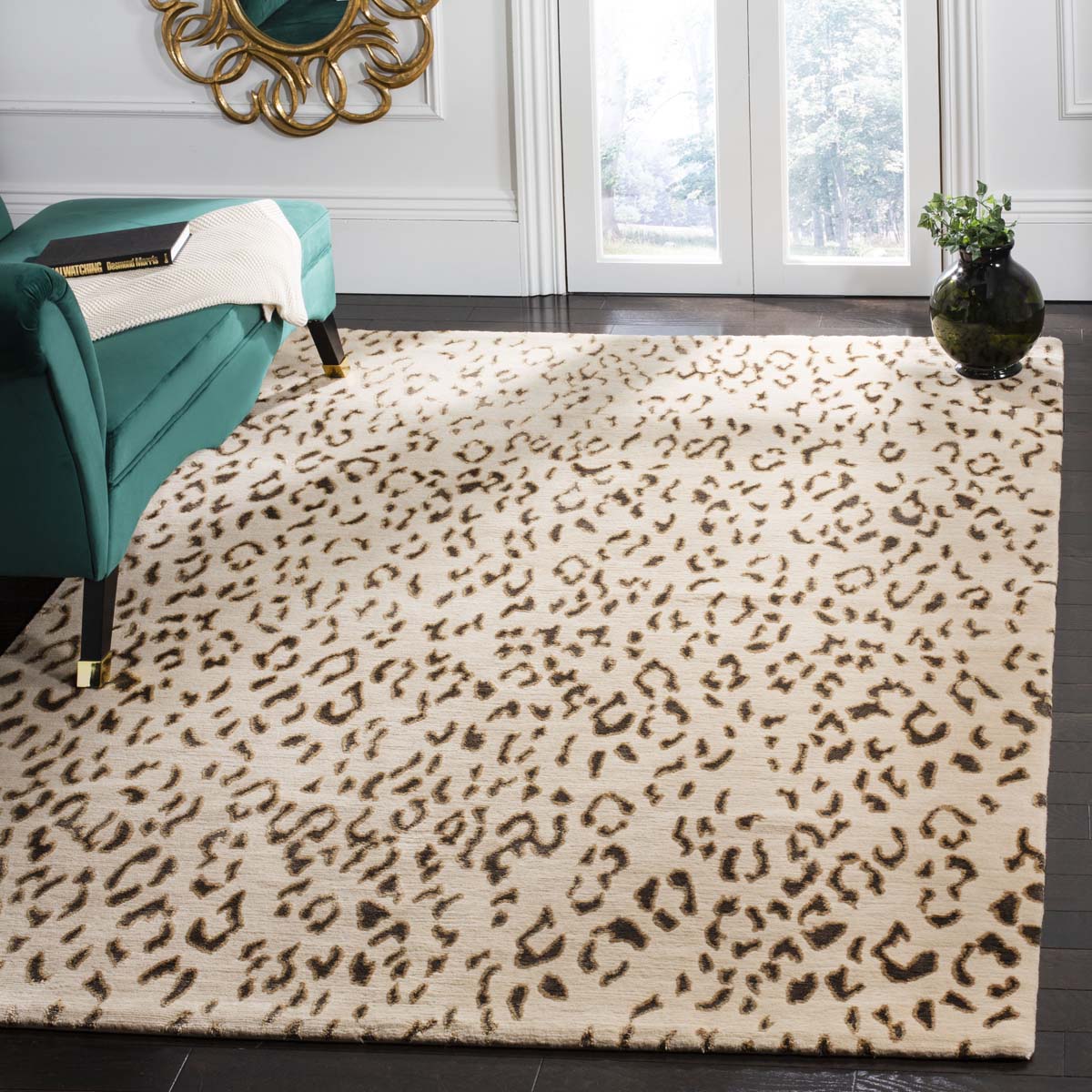 Safavieh Nepalese 271 Rug, SZK271 - Cream / Deep Taupe