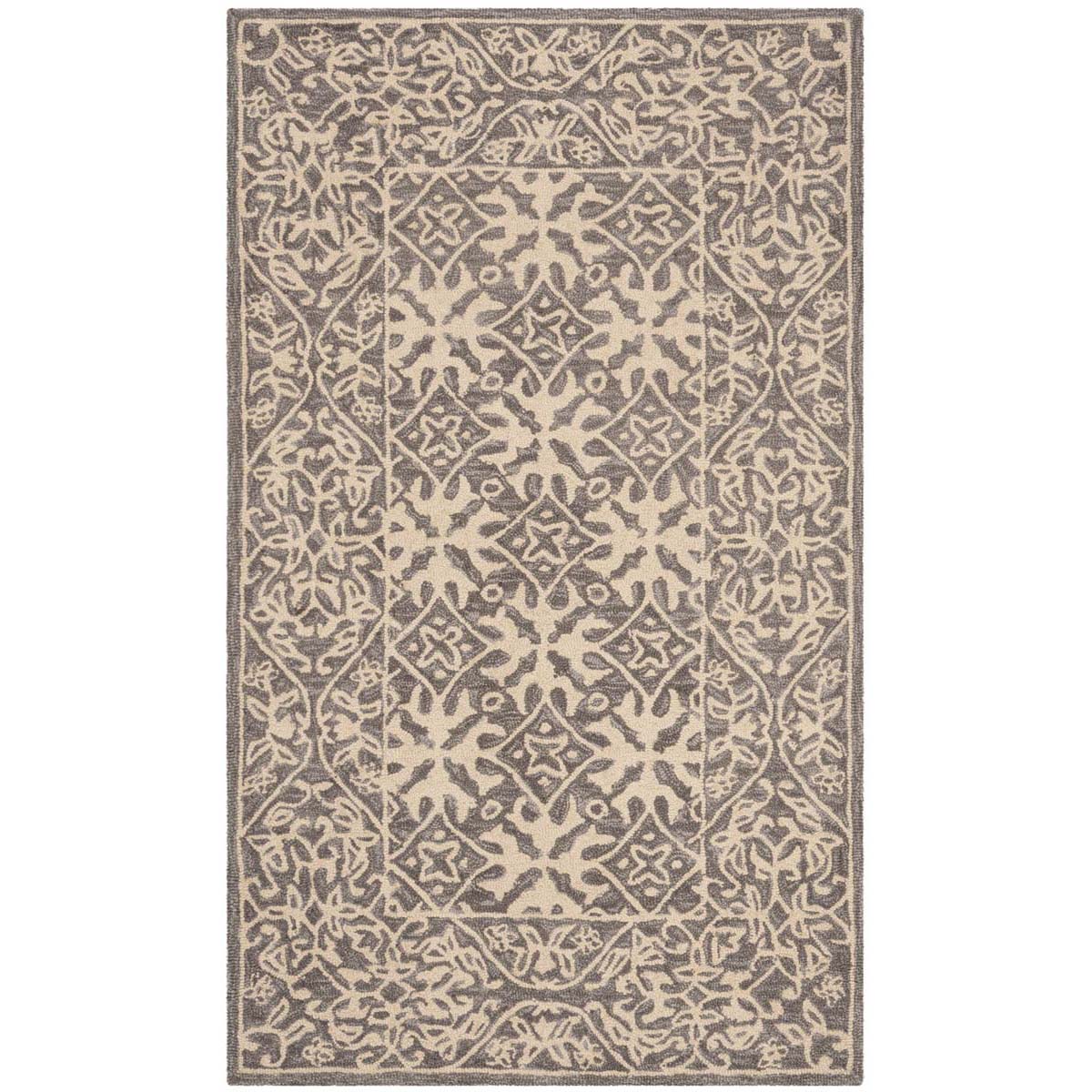 Safavieh Suzani 101 Rug, SZN101 - Grey / Beige