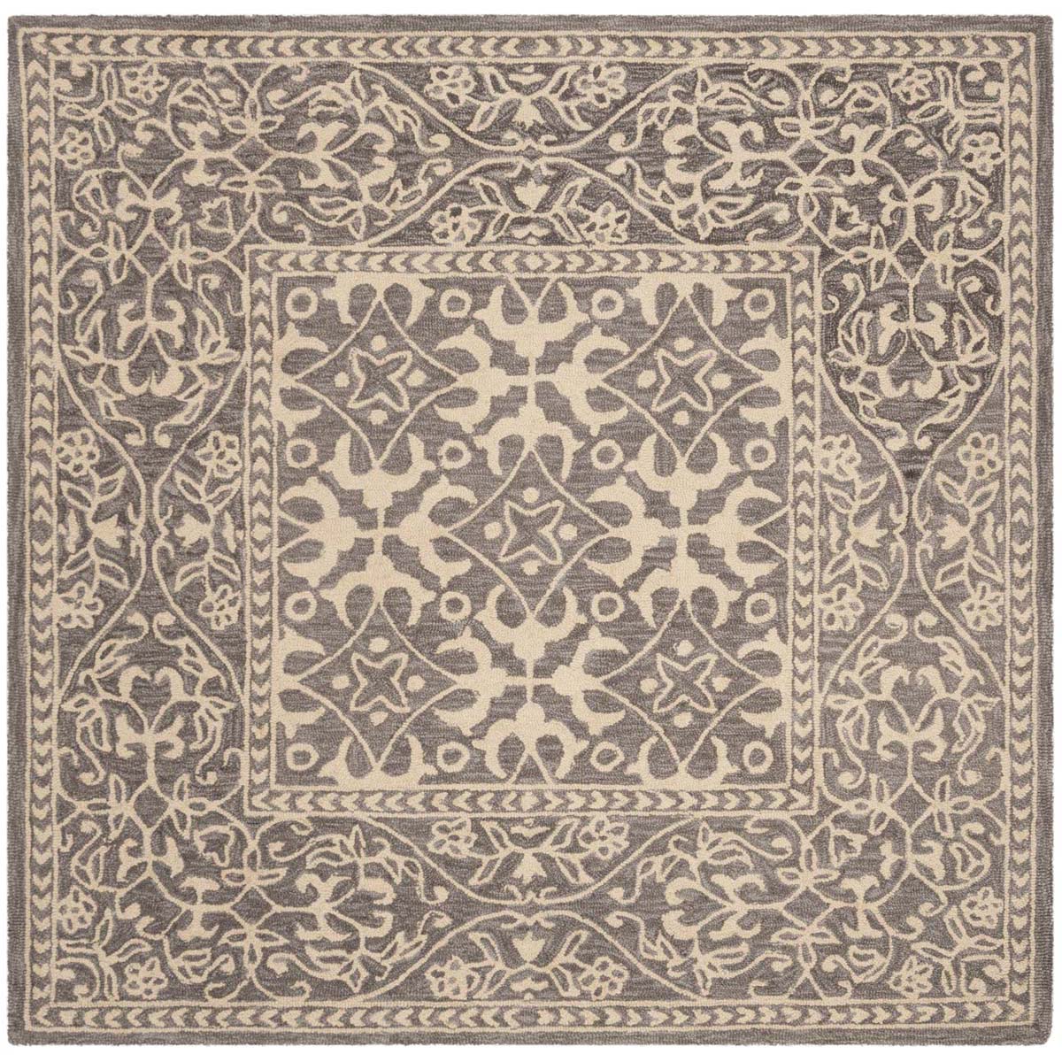 Safavieh Suzani 101 Rug, SZN101 - Grey / Beige