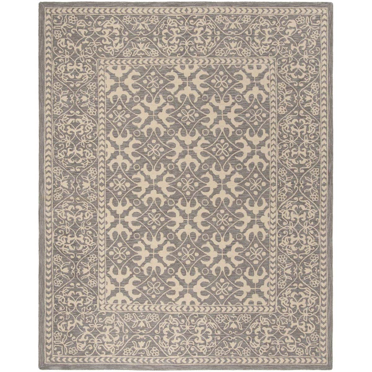 Safavieh Suzani 101 Rug, SZN101 - Grey / Beige