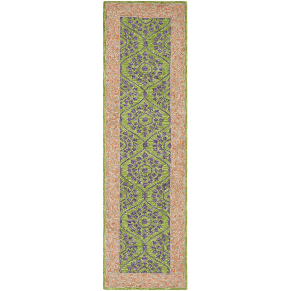 Safavieh Suzani 102 Rug, SZN102 - Green / Violet