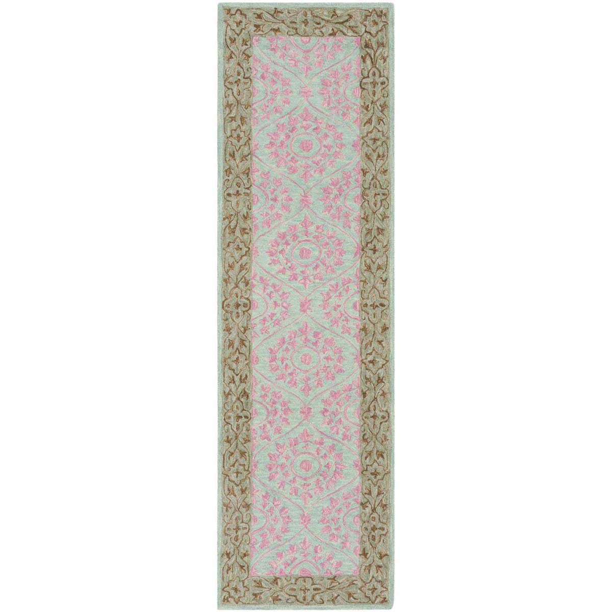 Safavieh Suzani 103 Rug, SZN103 - Taupe / Pink