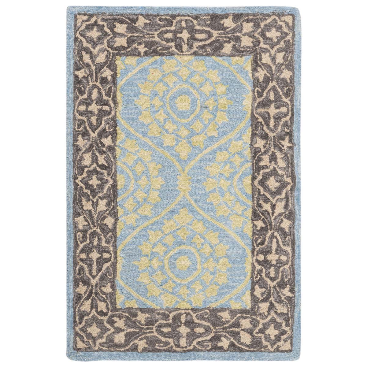 Safavieh Suzani 104 Rug, SZN104 - Chocolate / Yellow