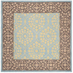 Safavieh Suzani 104 Rug, SZN104 - Chocolate / Yellow