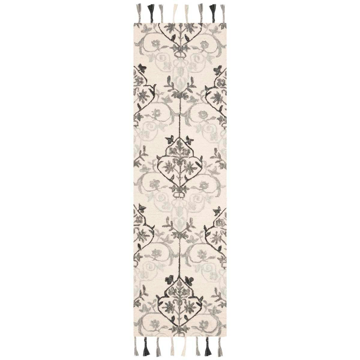 Safavieh Suzani 204 Rug, SZN204 - Ivory / Grey