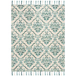 Safavieh Suzani 205 Rug, SZN205 - Ivory / Turquoise