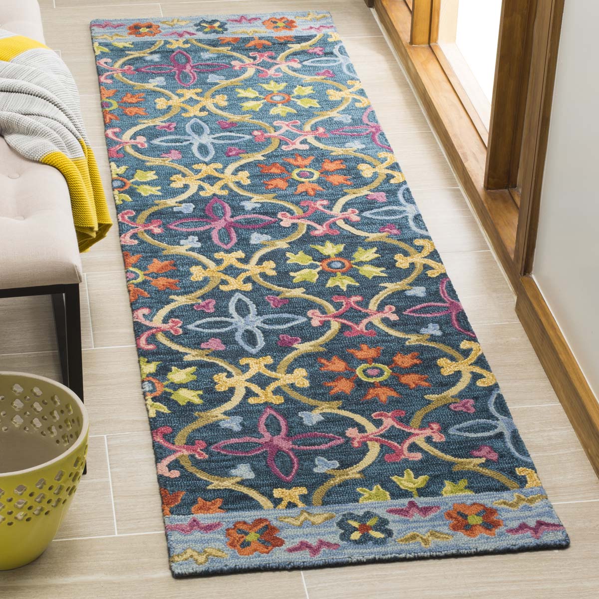 Safavieh Suzani 310 Rug, SZN310 - Blue / Multi