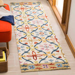 Safavieh Suzani 310 Rug, SZN310 - Ivory / Multi