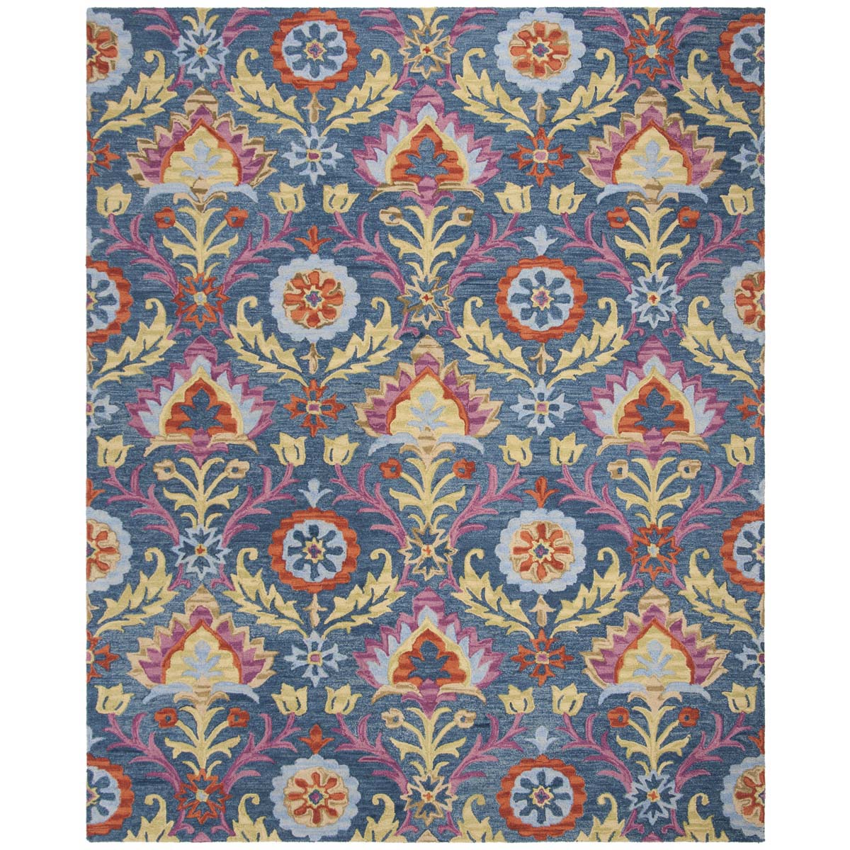 Safavieh Suzani 312 Rug, SZN312 - Blue / Multi