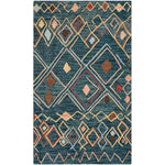 Safavieh Suzani 314 Rug, SZN314 - Dark Blue / Multi