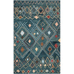 Safavieh Suzani 314 Rug, SZN314 - Dark Blue / Multi