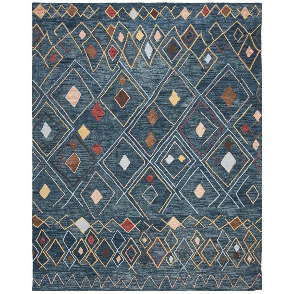 Safavieh Suzani 314 Rug, SZN314 - Dark Blue / Multi