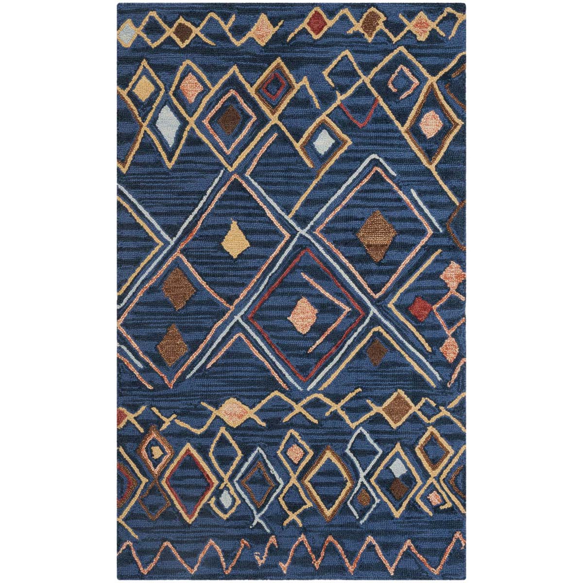 Safavieh Suzani 316 Rug, SZN316 - Blue / Multi