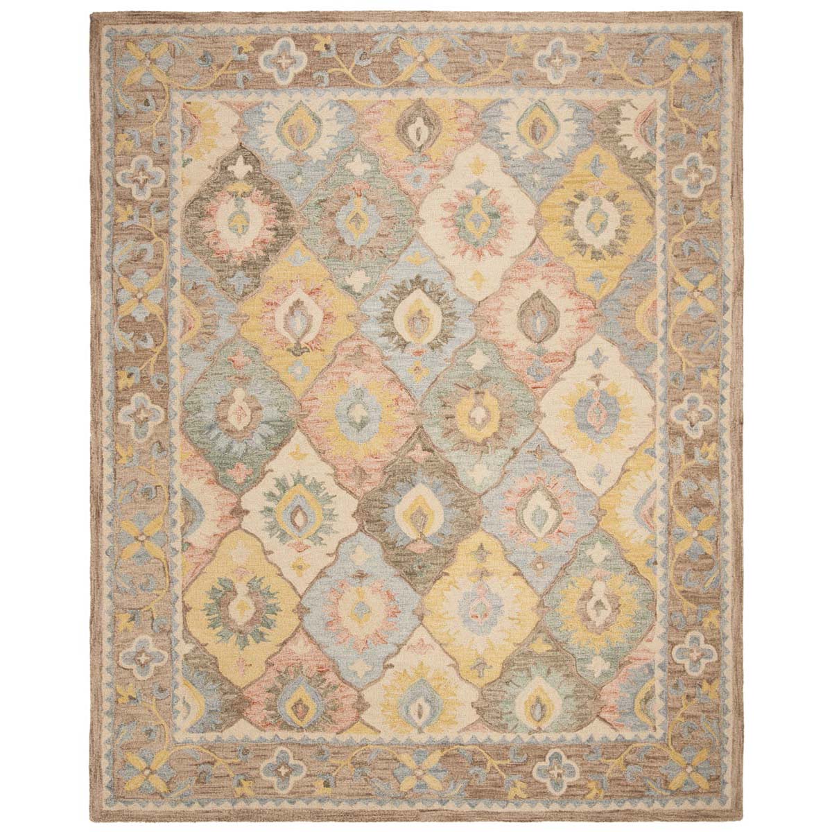 Safavieh Suzani 317 Rug, SZN317 - Ivory / Multi