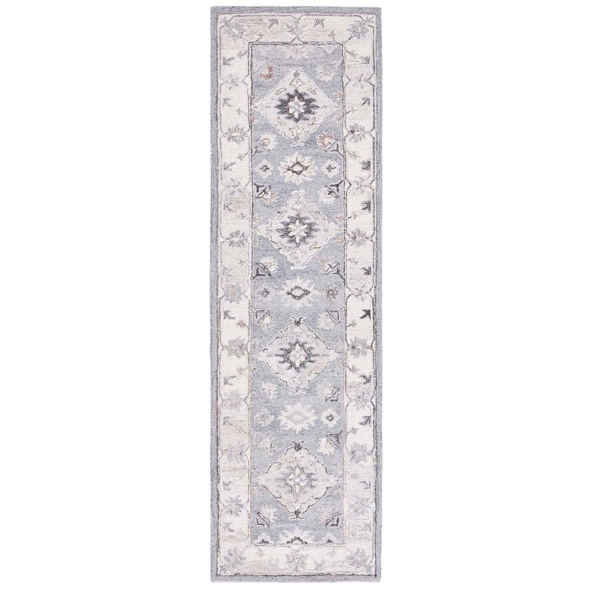 Safavieh Suzani 331 Rug, SZN331 - Grey / Ivory