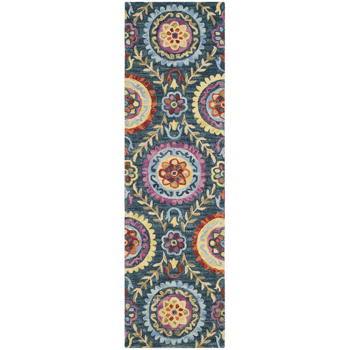 Safavieh Suzani 374 Rug, SZN374 - Blue / Multi