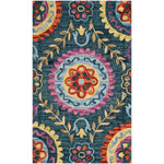 Safavieh Suzani 374 Rug, SZN374 - Blue / Multi