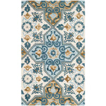 Safavieh Suzani 380 Rug, SZN380 - Ivory / Blue