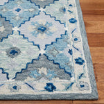 Safavieh Suzani 501 Rug, SZN501 - Blue / Grey