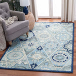 Safavieh Suzani 502 Rug, SZN502 - Blue / Ivory