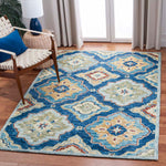 Safavieh Suzani 503 Rug, SZN503 - Navy / Green