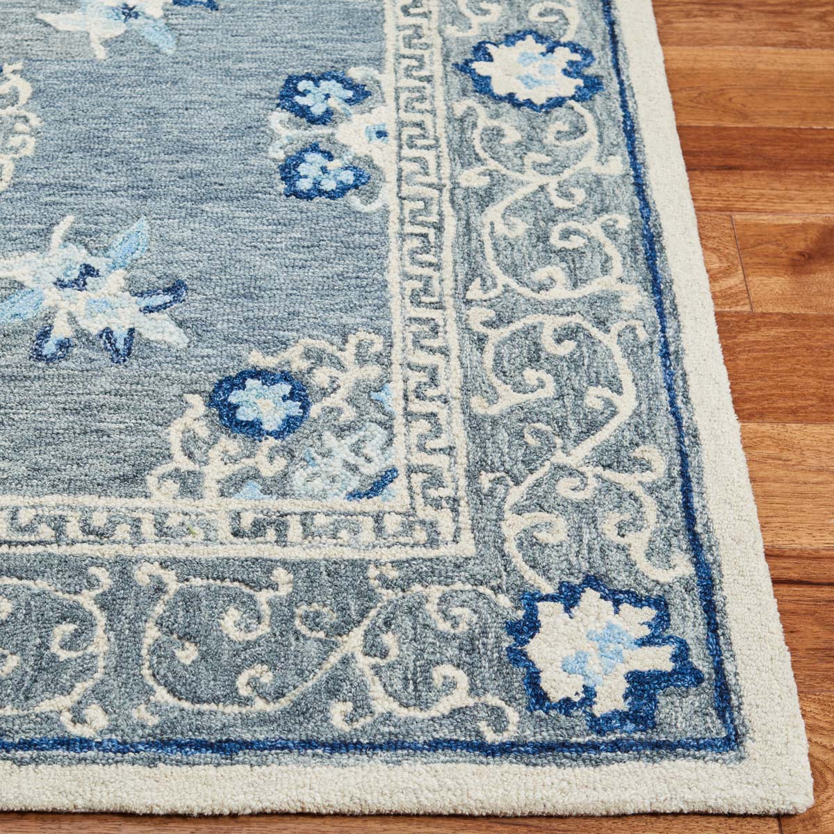 Safavieh Suzani 504 Rug, SZN504 - Grey / Ivory