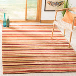 Safavieh Tibetan 98B Rug, TB198B - Rust / Beige