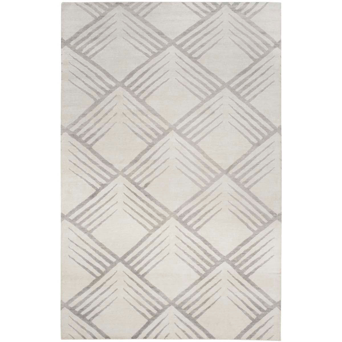 Safavieh Tibetan 24A Rug, TB424A - Ivory / Silver