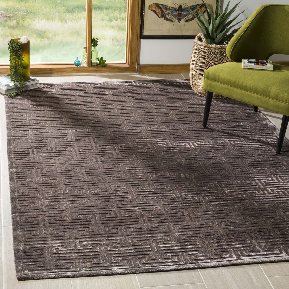 Safavieh Tibetan 27B Rug, TB427B - Brown