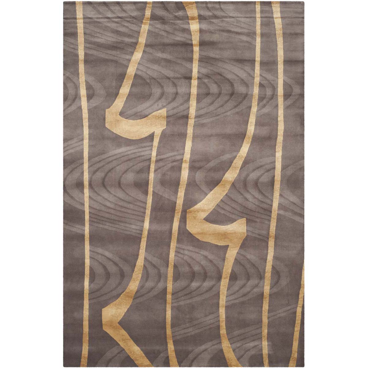 Safavieh Tibetan 29A Rug, TB429A - Brown / Gold