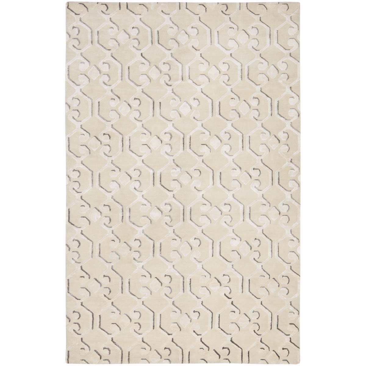 Safavieh Tibetan 31A Rug, TB831A - Ivory / Ivory