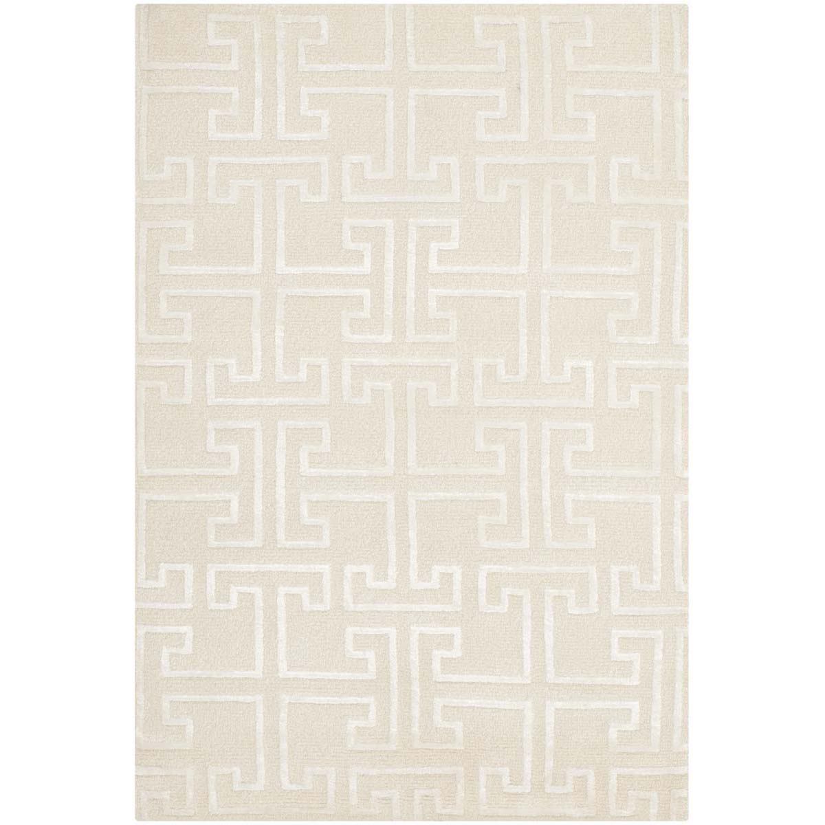 Safavieh Tibetan 32B Rug, TB832B - Ivory / White