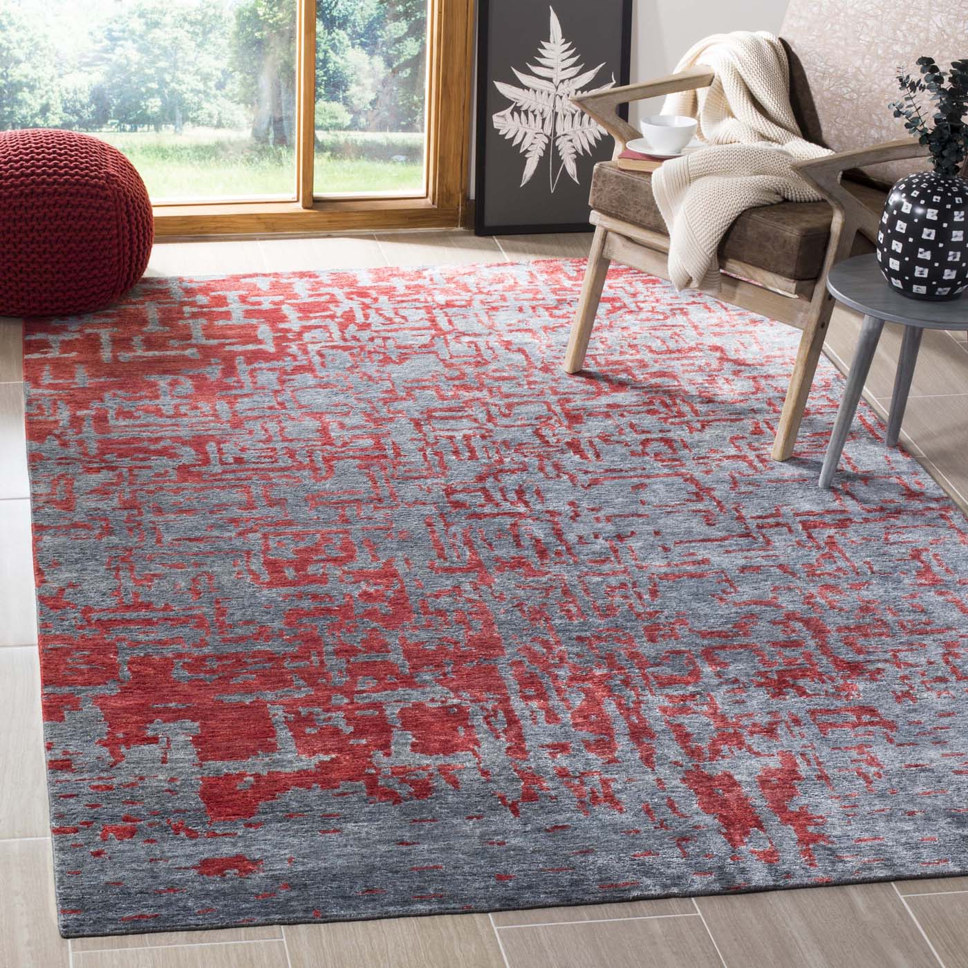 Safavieh Tibetan 41 Rug, TB841 - Grey