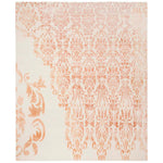 Safavieh Tibetan 59A Rug, TB959A - Ivory / Tangerine