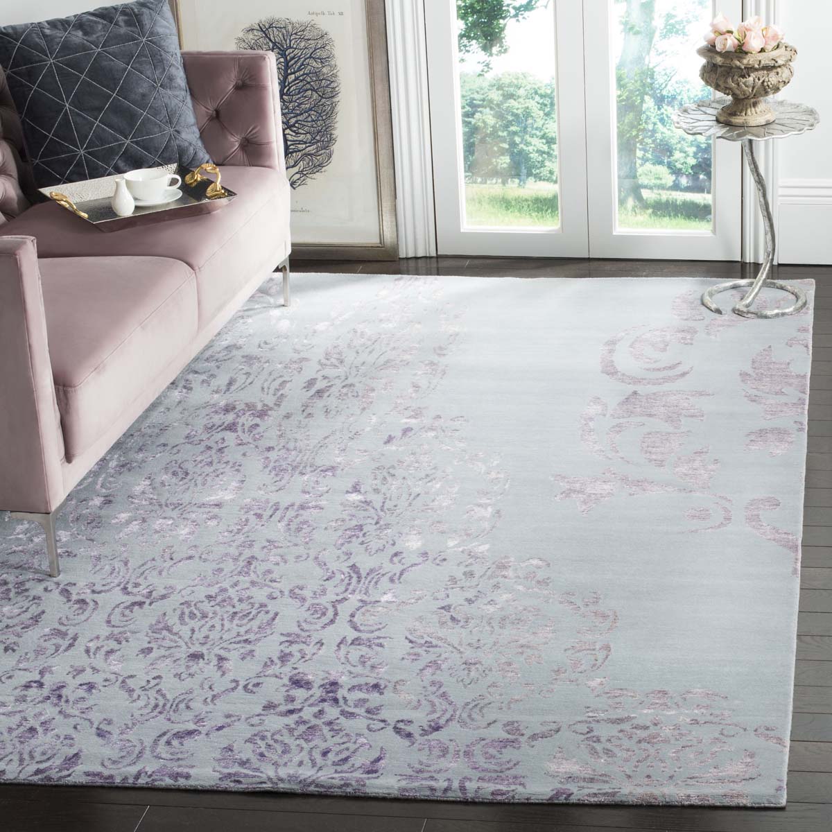 Safavieh Tibetan 59C Rug, TB959C - Beige / Purple