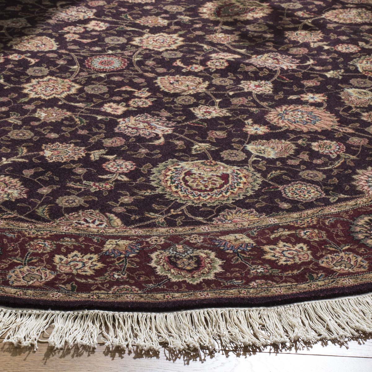 Safavieh Tabriz Floral 04A Rug, TF204A - Palm / Burgundy