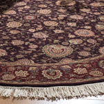 Safavieh Tabriz Floral 04A Rug, TF204A - Palm / Burgundy