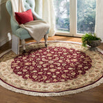 Safavieh Tabriz Floral 5- Rug, TF35- - Burgundy / Yellow