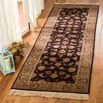 Safavieh Tabriz Floral 9-2 Rug, TF69-2 - Eggplant / Green