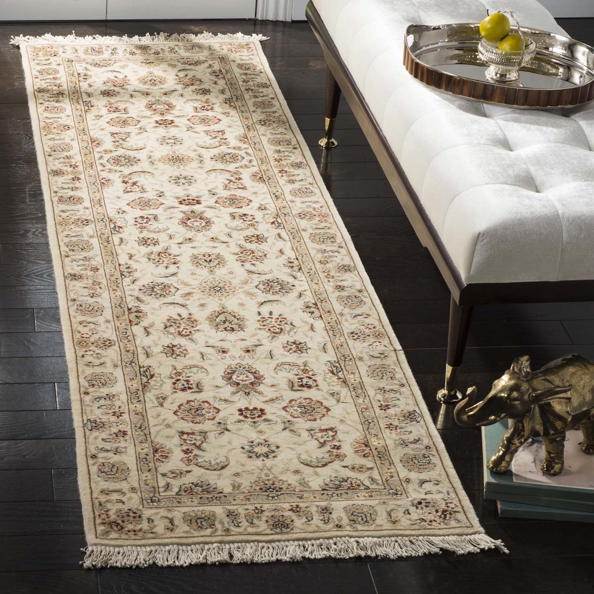 Safavieh Tabriz Floral 11A Rug, TF711A - Ivory / Ivory