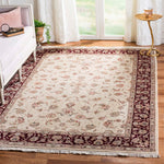 Safavieh Tabriz Floral 11D Rug, TF711D - Ivory / Burgundy