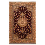 Safavieh Tabriz Floral 5- Rug, TF75- - Burgundy / Camel