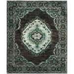 Safavieh Tangier 602 Rug, TGR602 - Chocolate / Aqua